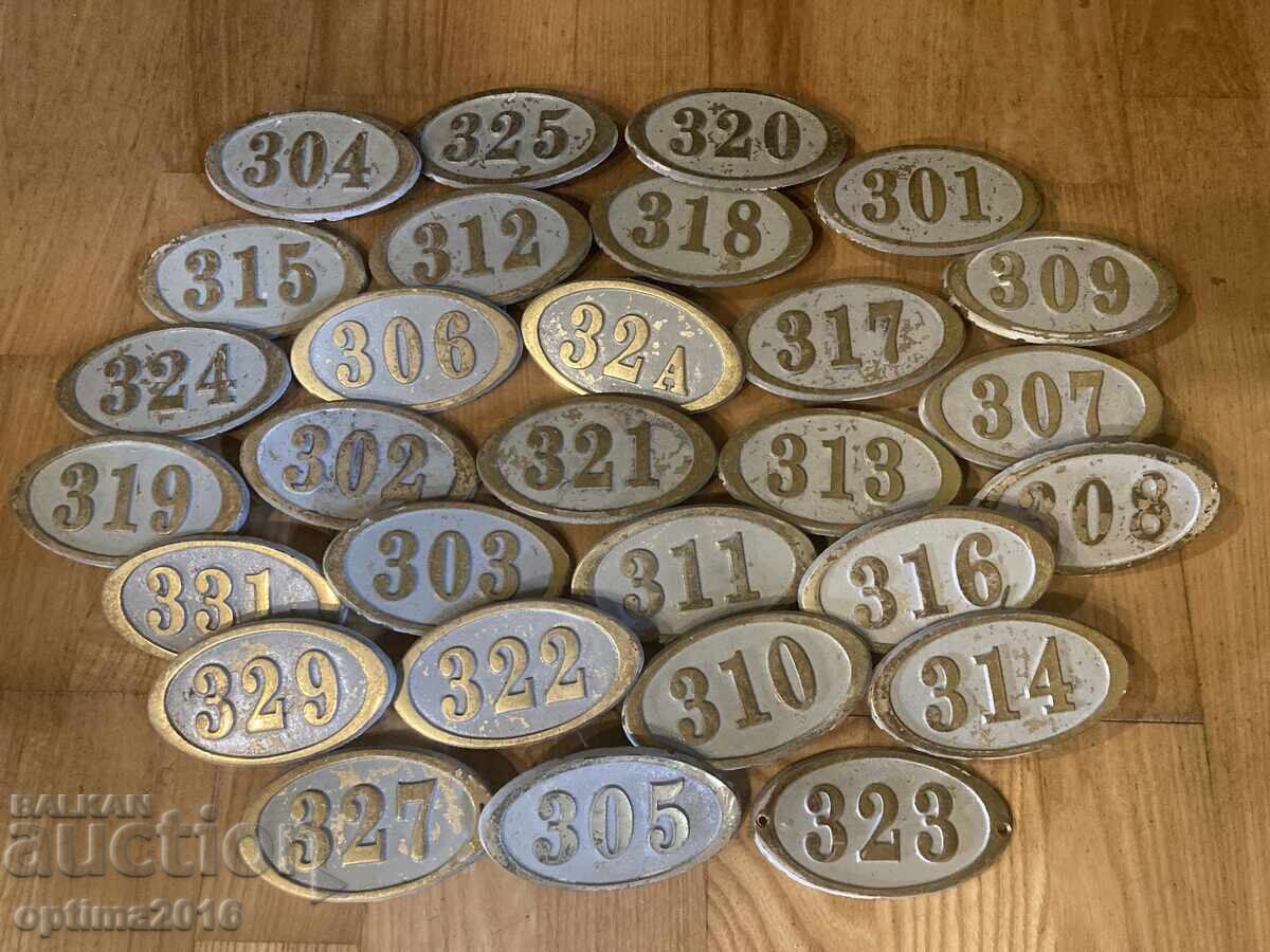 Lot of signs - Hotel "Royal"