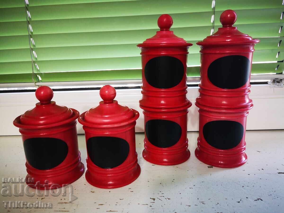 Παλιά πλαστικά βαζάκια για μπαχαρικά - 7