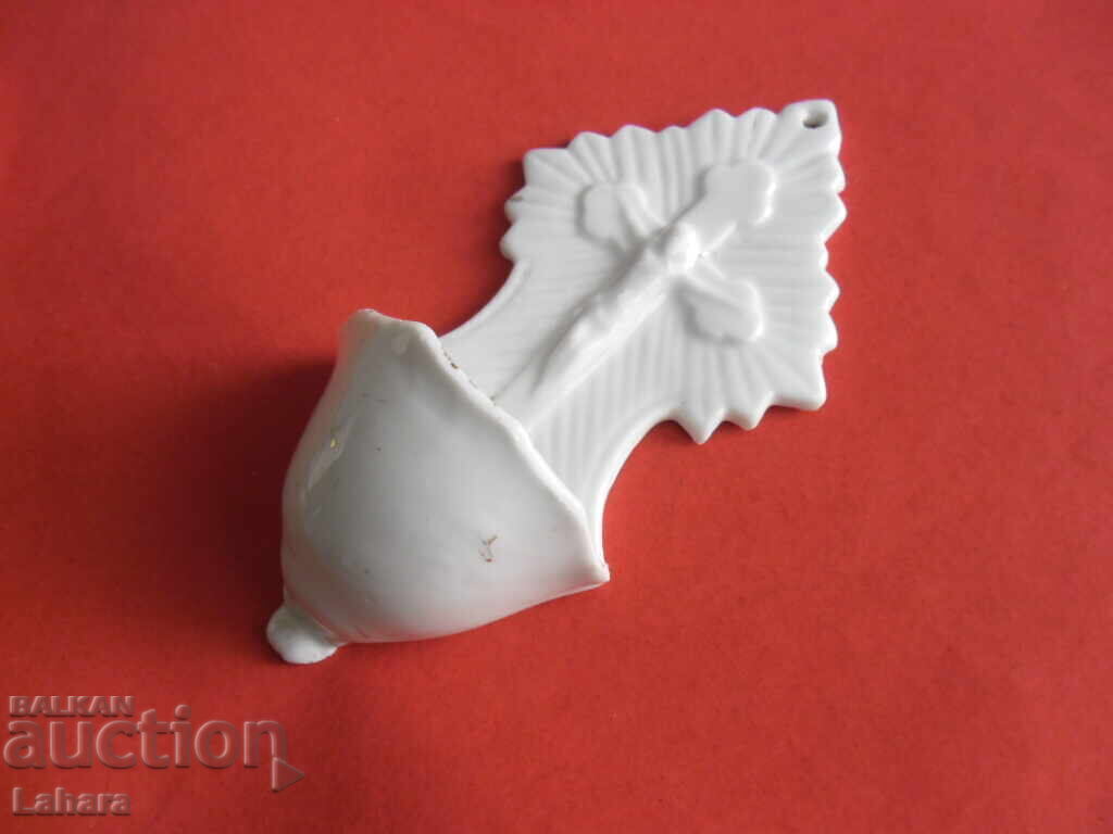 Porțelan vechi iconostas, candelă