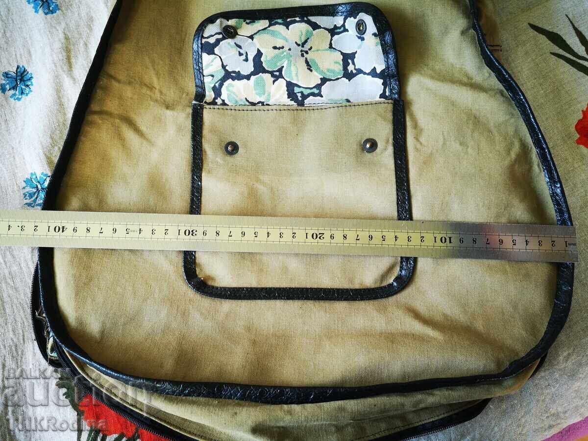 Стар брезентов калъф за акустична китара - 7