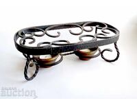 Wrought Iron Fondue Stand