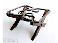 Wrought Iron Fondue Stand