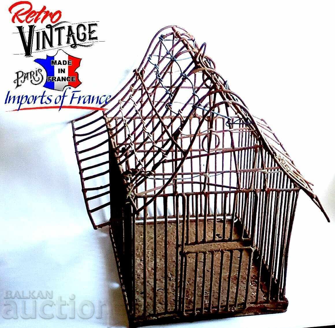 Old, quite large cage or trap for small game - 5