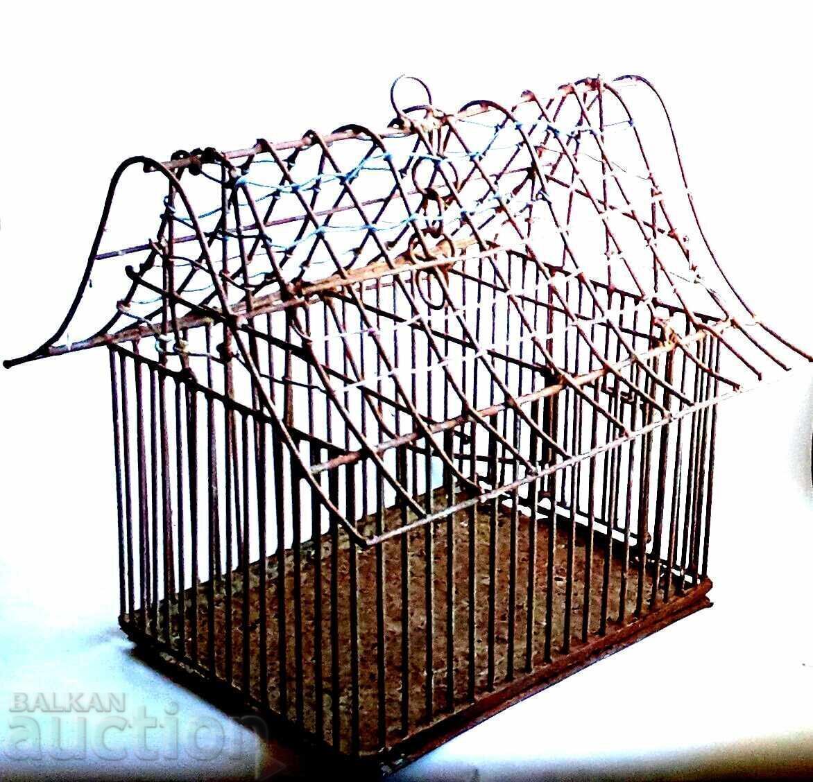 Old, quite large cage or trap for small game - 6