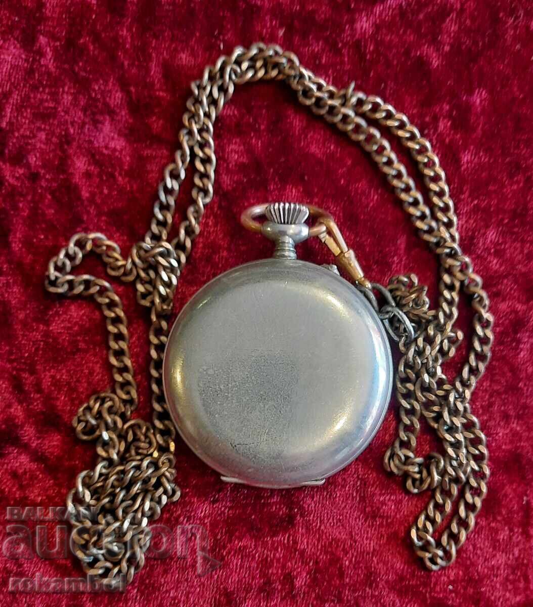 Auction  Swiss pocket watch Enigma/skeleton