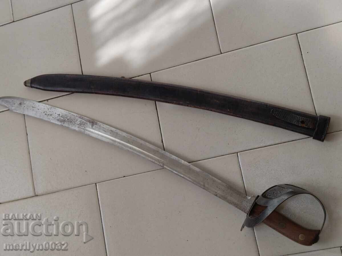 Аукцион Холандски клеванк сабя с кания острие шпага палаш тесак