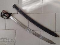 Sabie olandeză klewang cu teacă, lamă spadă, palaș, tesac