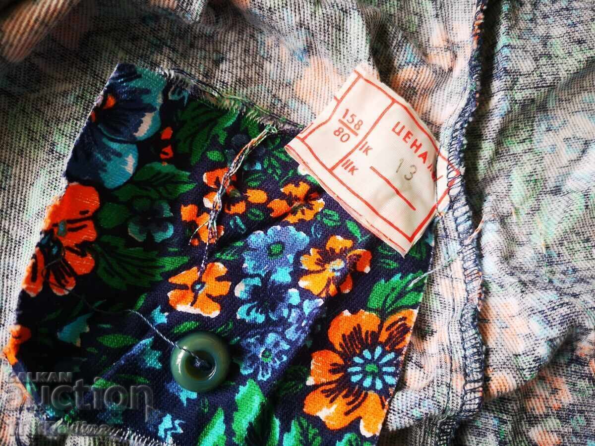 Vintage peignoir, long women's house dress. Soviet era - 6