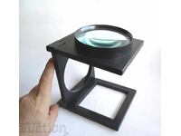 Lupă de masă pentru ceasornicari și alții