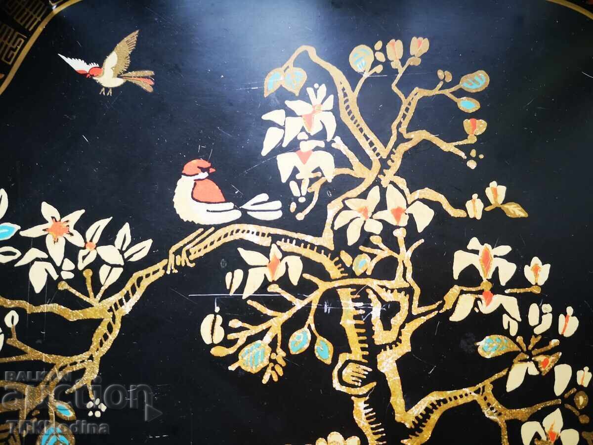 Стар метален поднос за севиране - 6