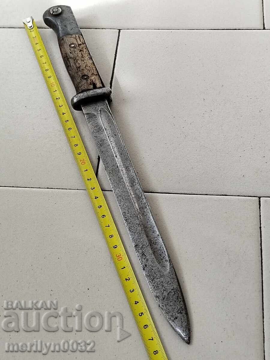 Bayonet knife bayonet for a Mauser K-98 rifle without a WW2 Wehrmacht - 6 Bayonet knife bayonet for a Mauser K-98 rifle without a WW2 Wehrmacht - 6