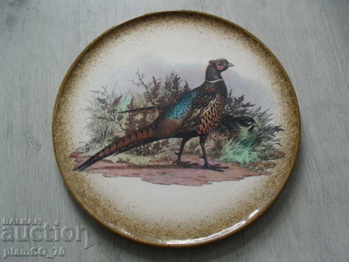 Δημοπρασία №*7979 παλιό κεραμικό πιάτο - ceramisa V.A.R.M