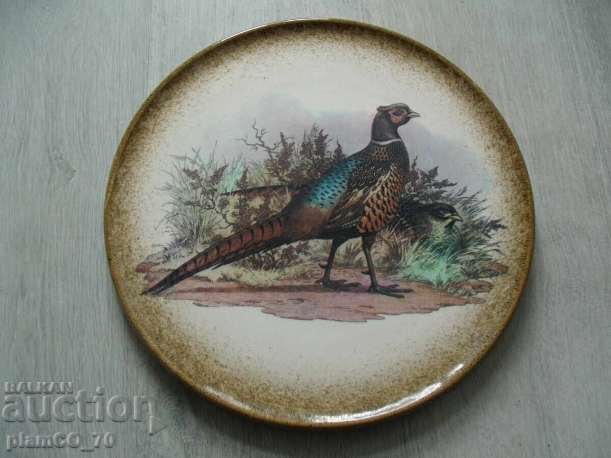 №*7979 παλιό κεραμικό πιάτο - ceramisa V.A.R.M - 6