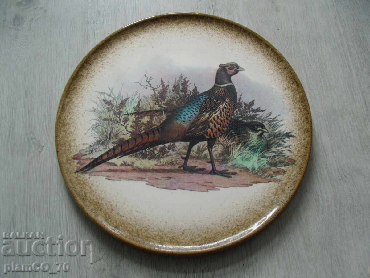 №*7979 παλιό κεραμικό πιάτο - ceramisa V.A.R.M