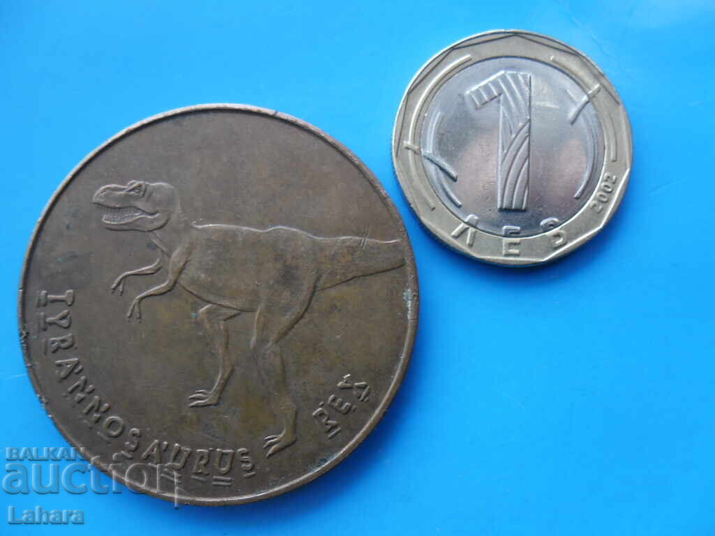 Auction  Medal, Plaque Tyrannosaurus Rex