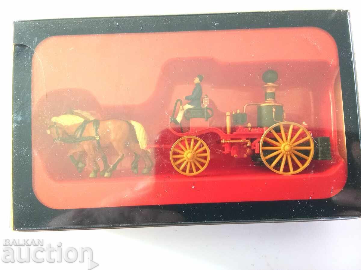 Δημοπρασία Preiser 30428 Ατμοκίνητο πυροσβεστικό όχημα, ιππήλατο (1900)