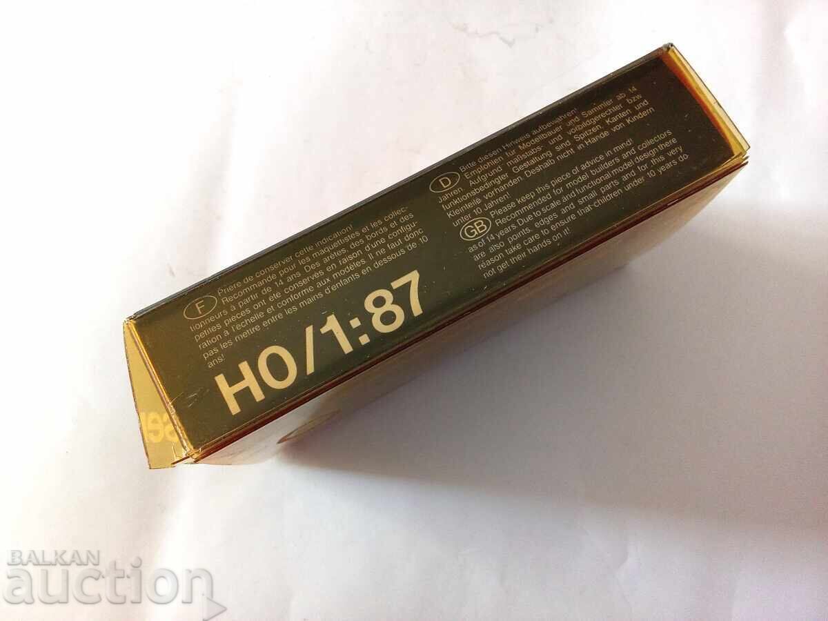 Παράδοση Preiser 30428 Ατμοκίνητο πυροσβεστικό όχημα, ιππήλατο (1900)