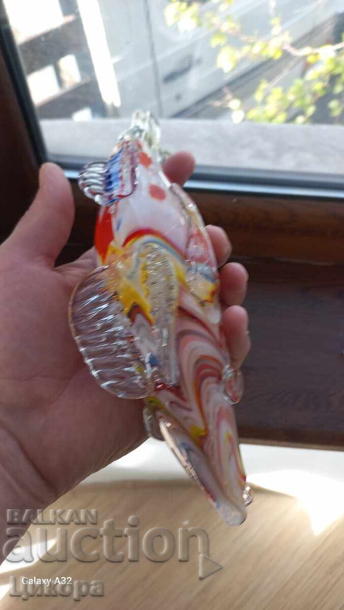 ΓΥΑΛΙΝΟ ΦΙΓΟΥΡΑ ΨΑΡΙ MURANO ΧΡΩΜΑΤΙΣΤΟ ΓΥΑΛΙ - 5 ΓΥΑΛΙΝΟ ΦΙΓΟΥΡΑ ΨΑΡΙ MURANO ΧΡΩΜΑΤΙΣΤΟ ΓΥΑΛΙ - 5