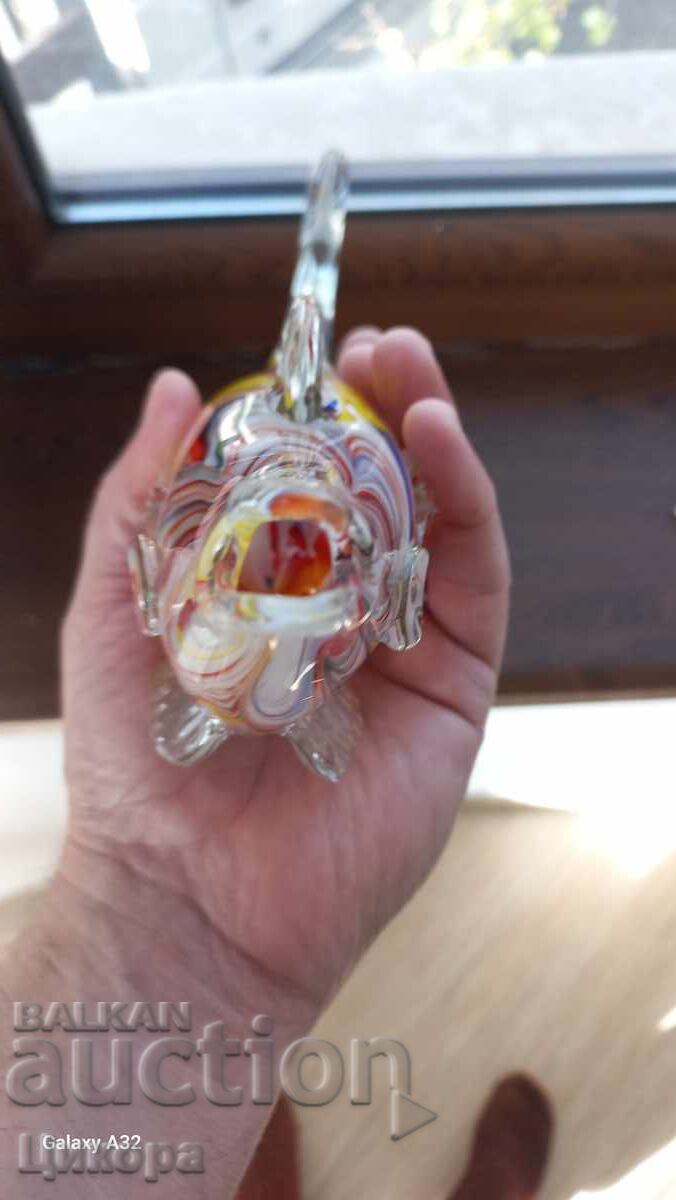 ΓΥΑΛΙΝΟ ΦΙΓΟΥΡΑ ΨΑΡΙ MURANO ΧΡΩΜΑΤΙΣΤΟ ΓΥΑΛΙ - 6 ΓΥΑΛΙΝΟ ΦΙΓΟΥΡΑ ΨΑΡΙ MURANO ΧΡΩΜΑΤΙΣΤΟ ΓΥΑΛΙ - 6