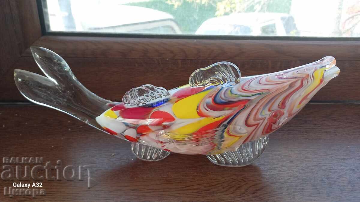 ΓΥΑΛΙΝΟ ΦΙΓΟΥΡΑ ΨΑΡΙ MURANO ΧΡΩΜΑΤΙΣΤΟ ΓΥΑΛΙ ΓΥΑΛΙΝΟ ΦΙΓΟΥΡΑ ΨΑΡΙ MURANO ΧΡΩΜΑΤΙΣΤΟ ΓΥΑΛΙ