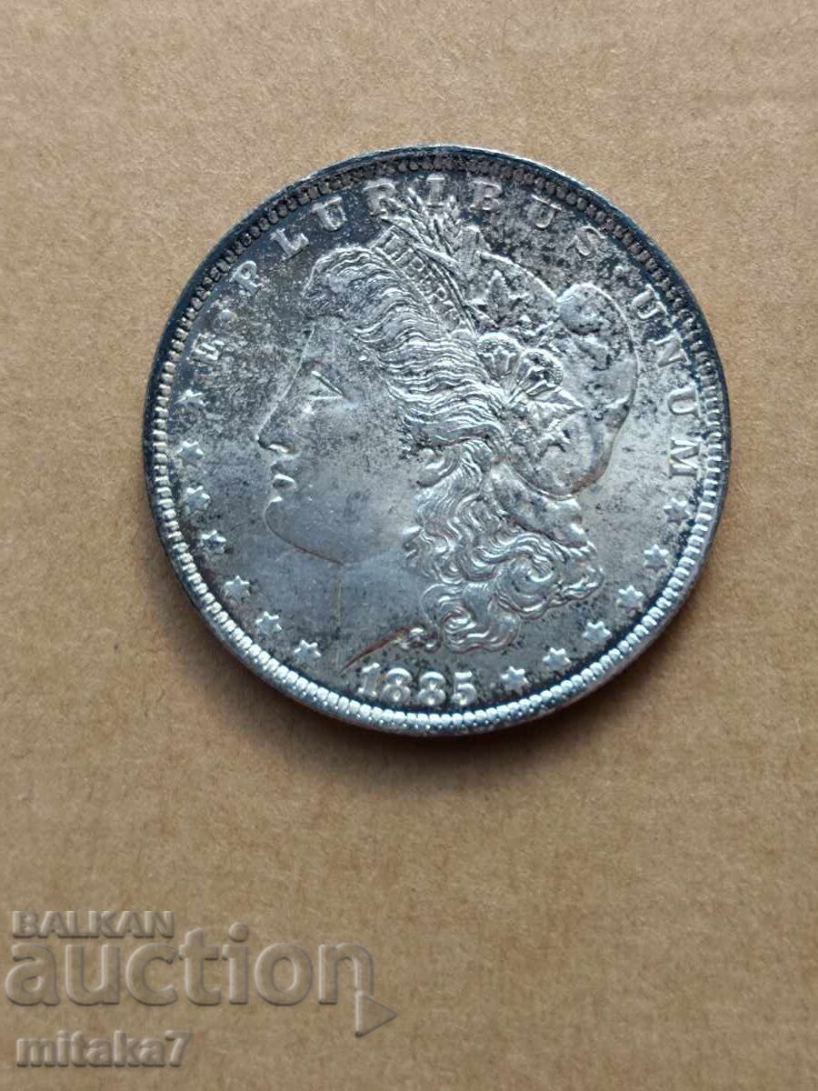 Μόργκαν δολάριο 1885-Ο έτος, ασήμι, ΗΠΑ