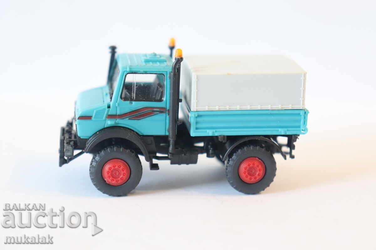 Kibri H0 1/87 Mercedes Auto Crane Truck Crane Model Car