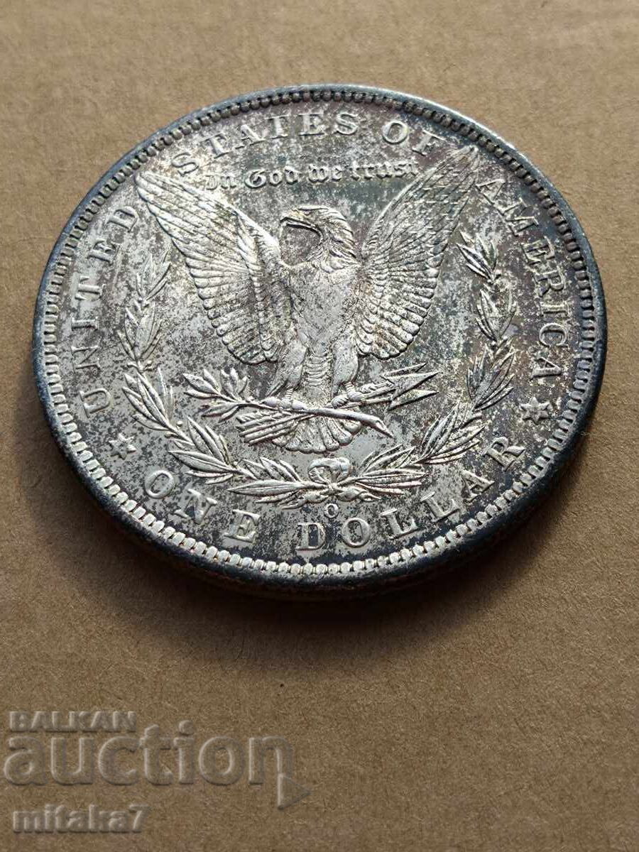 Μόργκαν δολάριο 1885-Ο έτος, ασήμι, ΗΠΑ - 6
