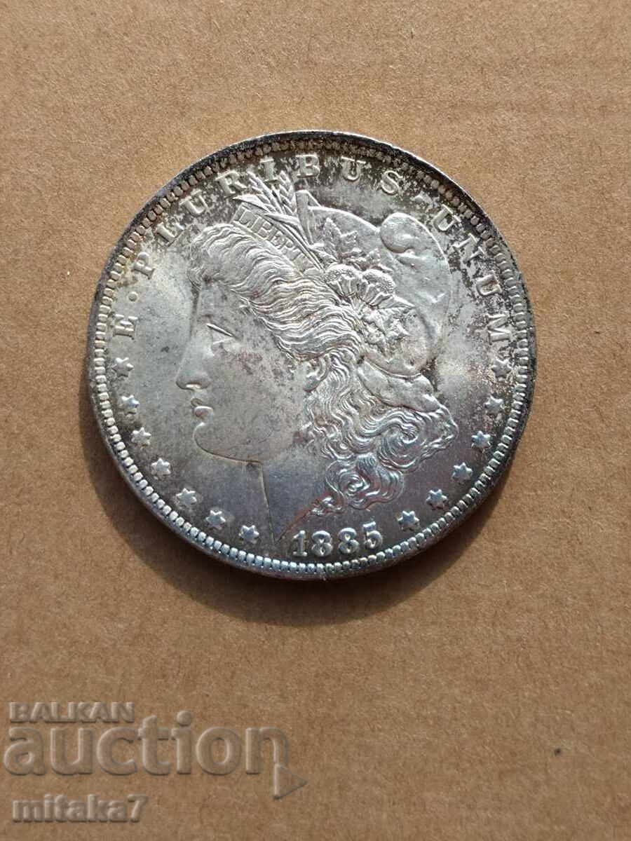 Μόργκαν δολάριο 1885-Ο έτος, ασήμι, ΗΠΑ