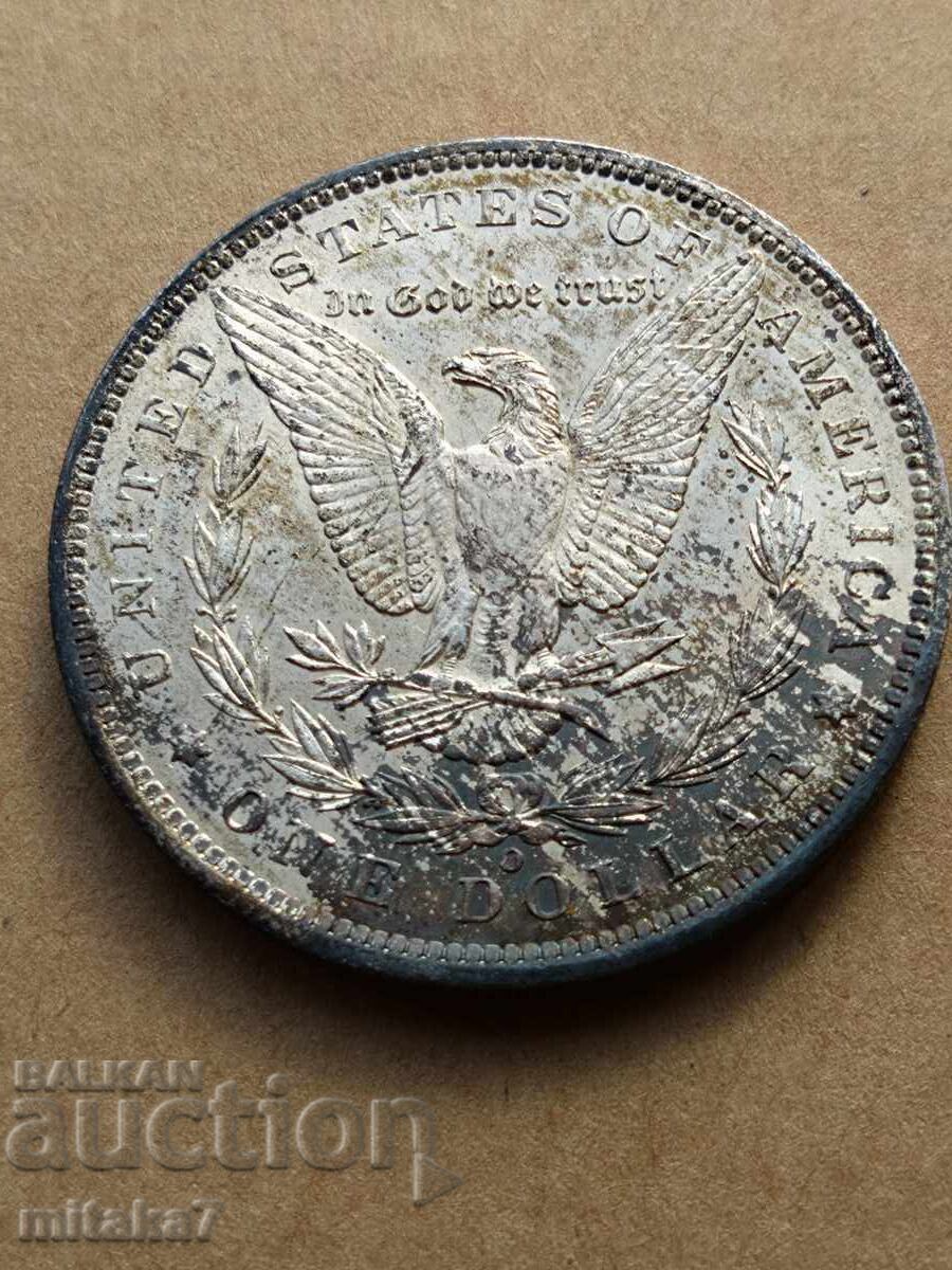 Μόργκαν δολάριο 1885-Ο έτος, ασήμι, ΗΠΑ - 5 Μόργκαν δολάριο 1885-Ο έτος, ασήμι, ΗΠΑ - 5