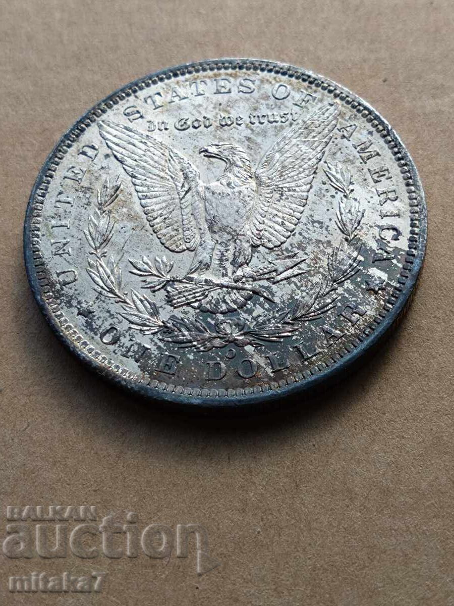 Μόργκαν δολάριο 1885-Ο έτος, ασήμι, ΗΠΑ - 6 Μόργκαν δολάριο 1885-Ο έτος, ασήμι, ΗΠΑ - 6