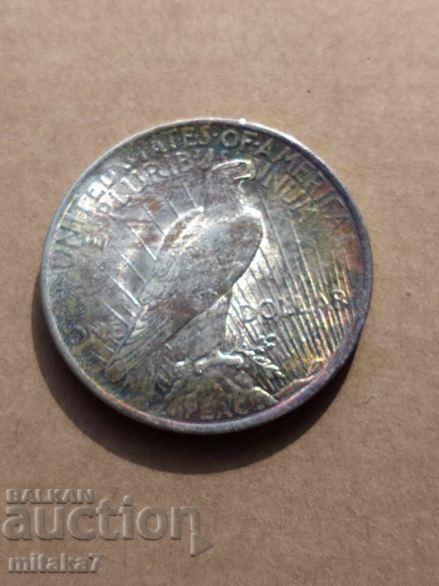 Delivery of Peace Dollar 1922, Silver, USA Delivery of Peace Dollar 1922, Silver, USA
