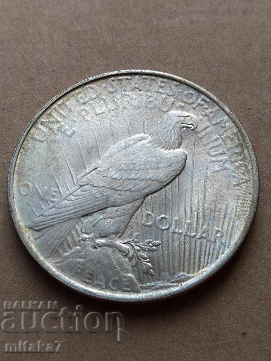 Dolar de pace 1924, argint, SUA - 6 Dolar de pace 1924, argint, SUA - 6