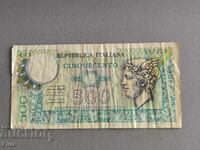 Τραπεζογραμμάτιο - Ιταλία - 500 λίρες | 1974