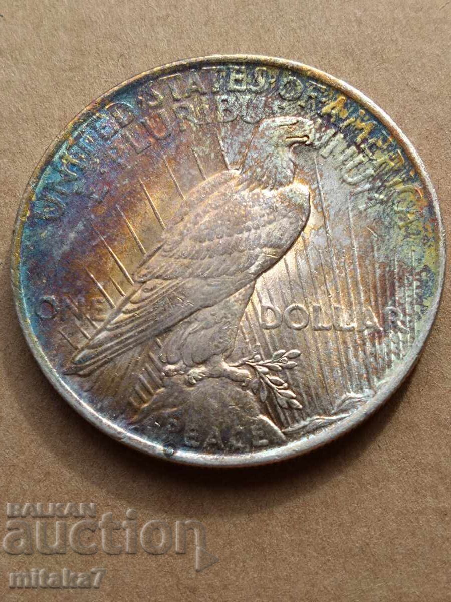 Delivery of Peace Dollar 1923, Silver, USA Delivery of Peace Dollar 1923, Silver, USA