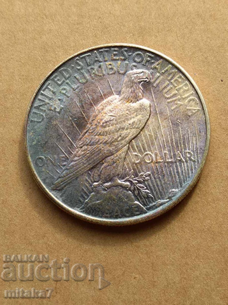 Delivery of Peace Dollar 1922, Silver, USA Delivery of Peace Dollar 1922, Silver, USA