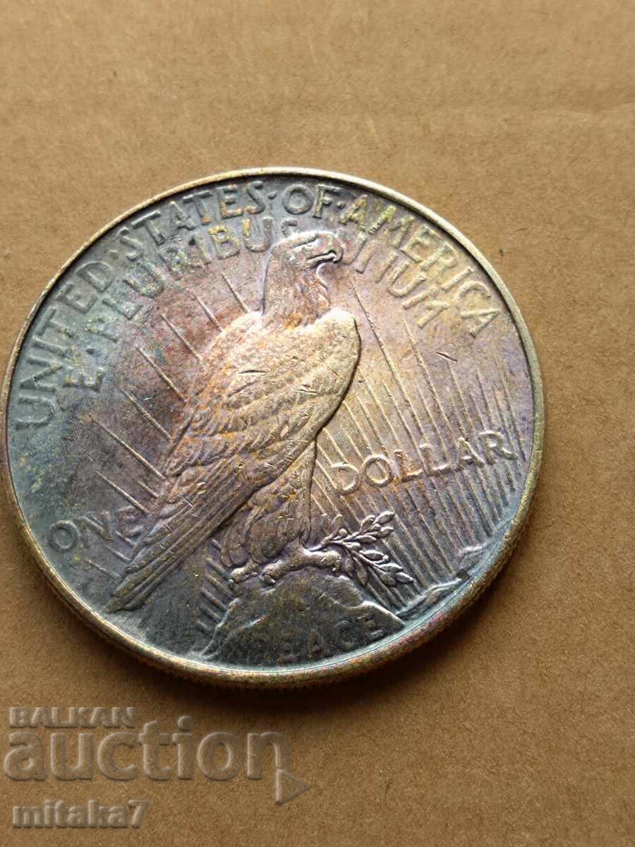Peace Dollar 1922, Silver, USA - 6 Peace Dollar 1922, Silver, USA - 6