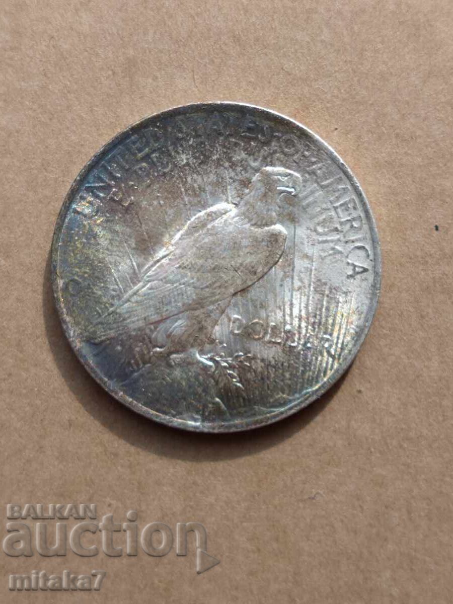 Delivery of Peace Dollar 1923, Silver, USA Delivery of Peace Dollar 1923, Silver, USA