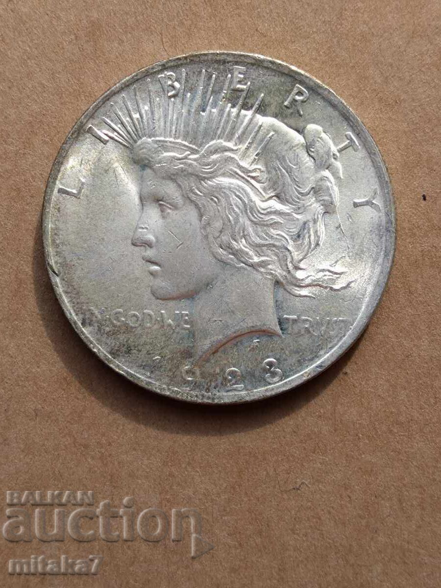 Peace Dollar 1923, Silver, USA Peace Dollar 1923, Silver, USA