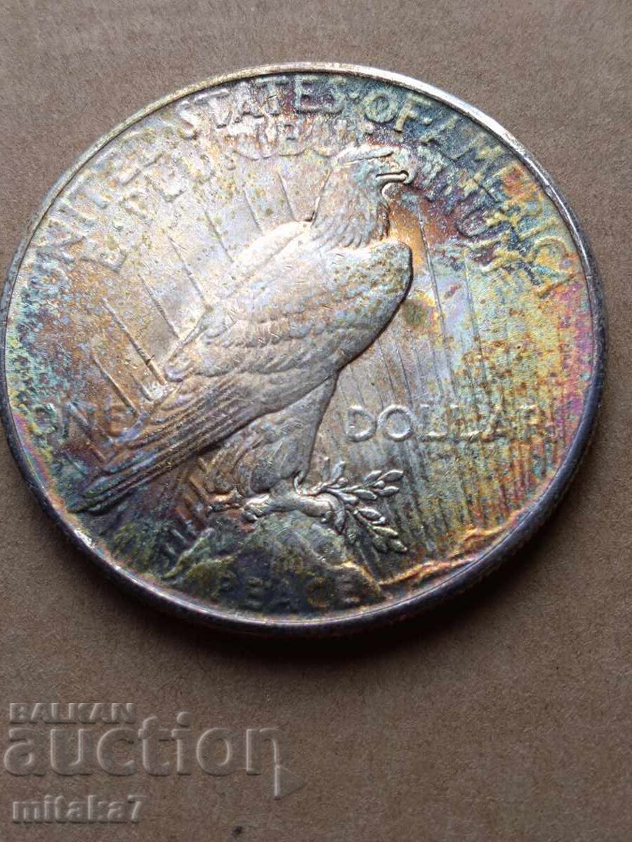 1925 Peace Dollar, Silver, USA - 6 1925 Peace Dollar, Silver, USA - 6