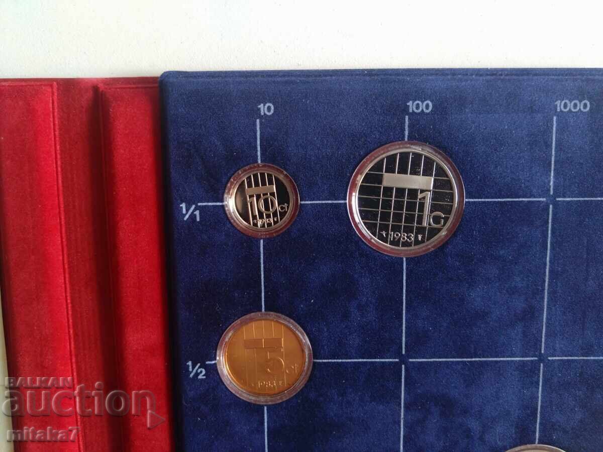 Аукцион Сет монети Нидерландия, 1983 година