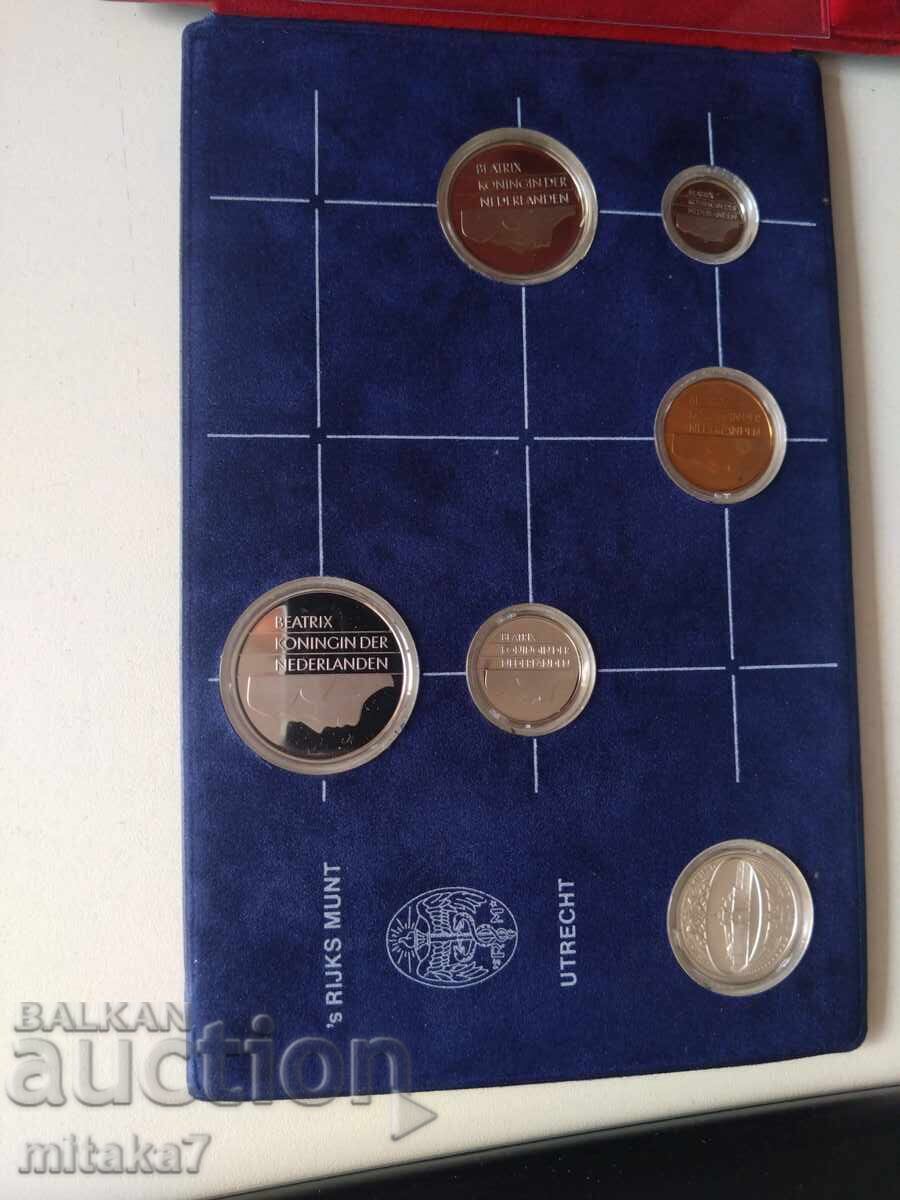 Сет монети Нидерландия, 1983 година - 7