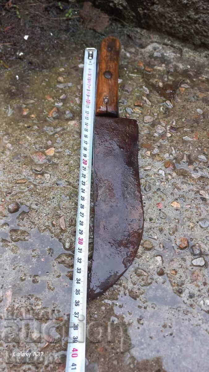 CUȚIT VECHI DE PĂSTOR KARAKULAK - 7 CUȚIT VECHI DE PĂSTOR KARAKULAK - 7