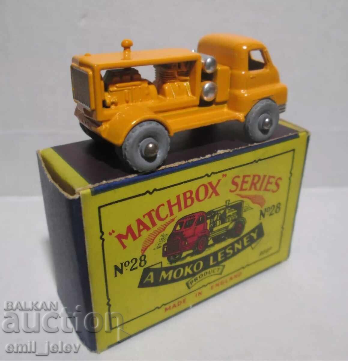 Matchbox Moko Lesney No. 28a Bedford Compressor Truck Matchbox Moko Lesney No. 28a Bedford Compressor Truck