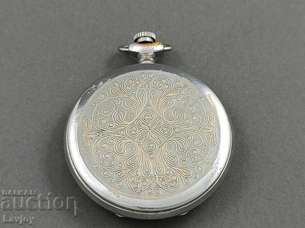 Livrarea Ceas de buzunar ☭ cu capac rar Molnija