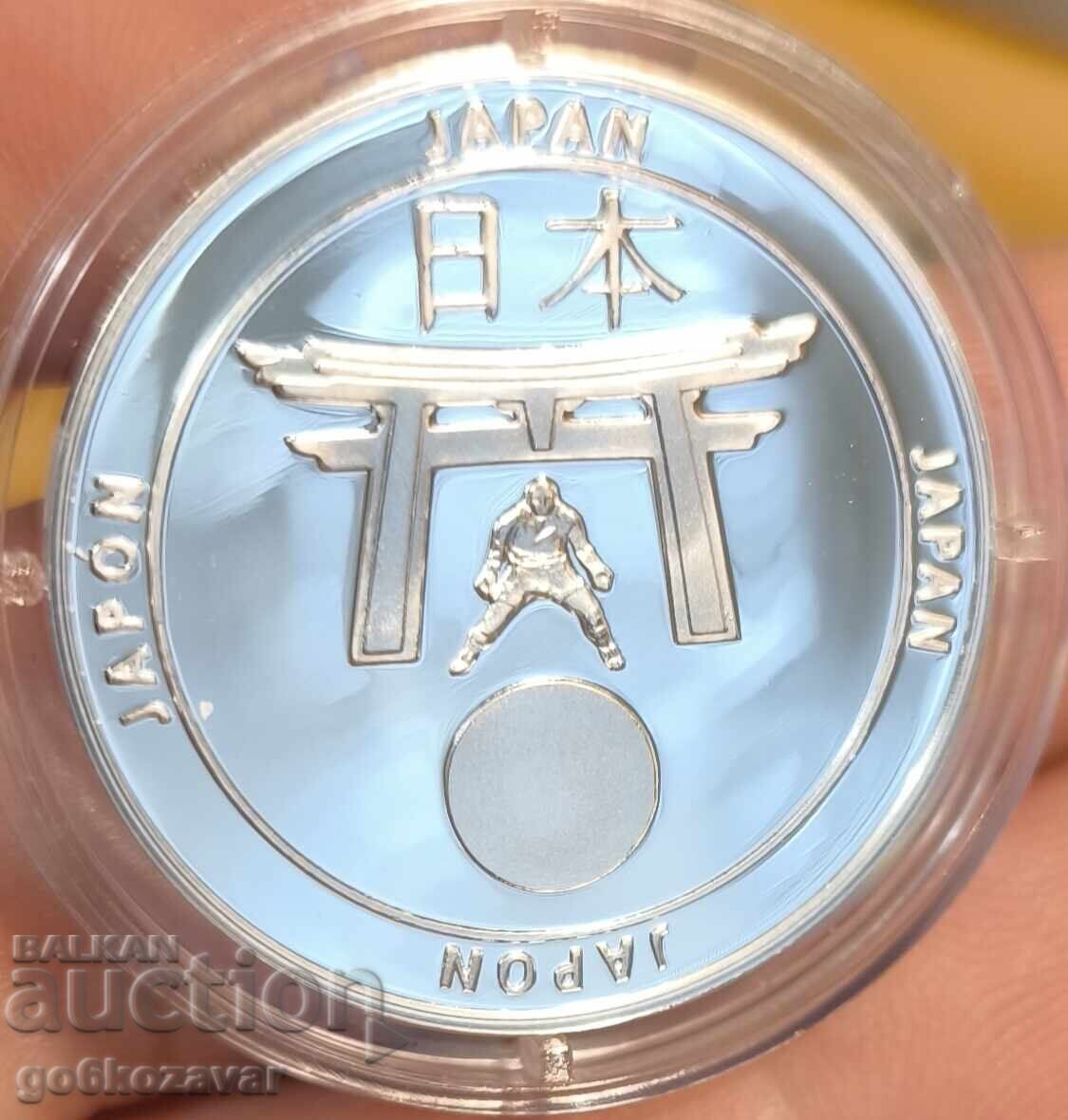 Монета Медал Световно По футбол 2014г Сребро !