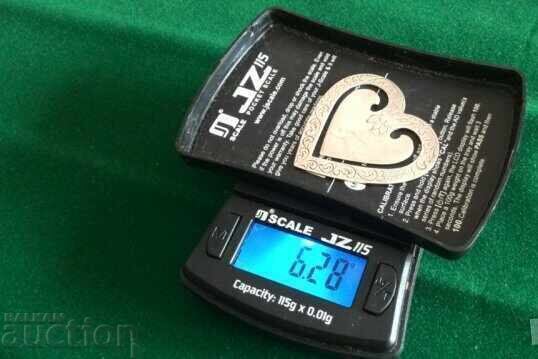 Auction Silver clip Auction Silver clip