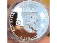 Монета Медал Световно По футбол 2014г Сребро !