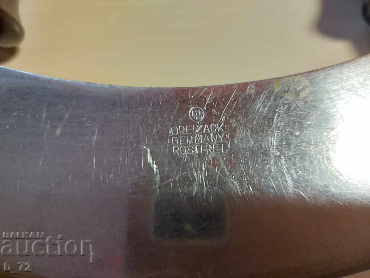 Auction  Old German double marked knife