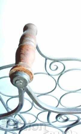 Wrought iron wine rack with price 320.00 BGN | € 163.61