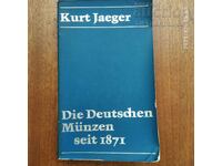 Carte despre monedele germane din 1871